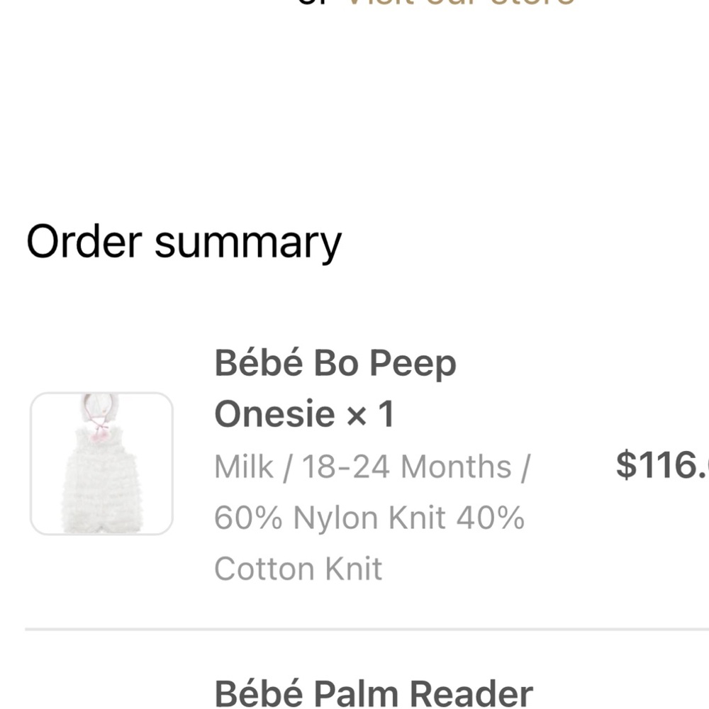 Tutu du monde Bebe Bo peel onesie